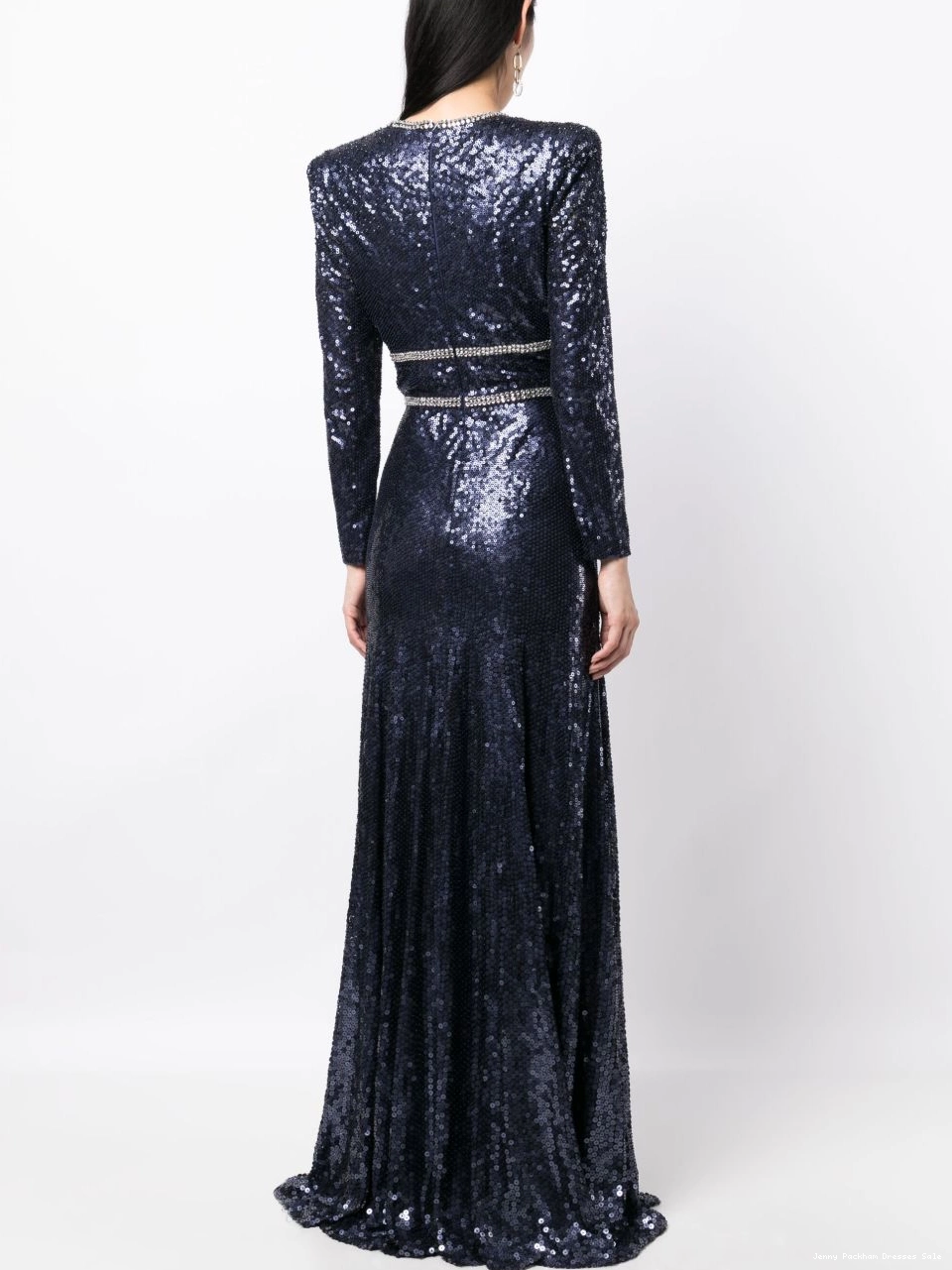 Affordable sequin Jenny crystal-embellished Packham gown Celestia Women 0403